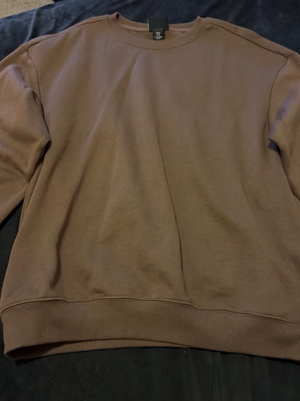 H&M Men's Brown Crewneck Sweatshirt